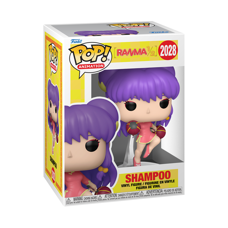 Ranma 1/2 Shampoo Funko Pop Packaging