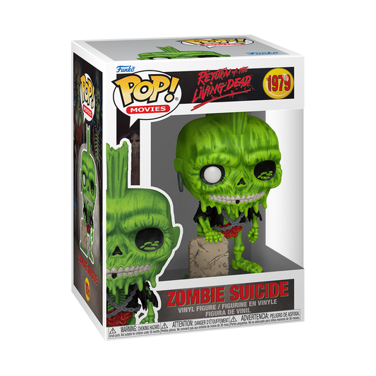 Zombie Suicide Funko Pop! #1979 stock photo in-box from Return of the Living Dead
