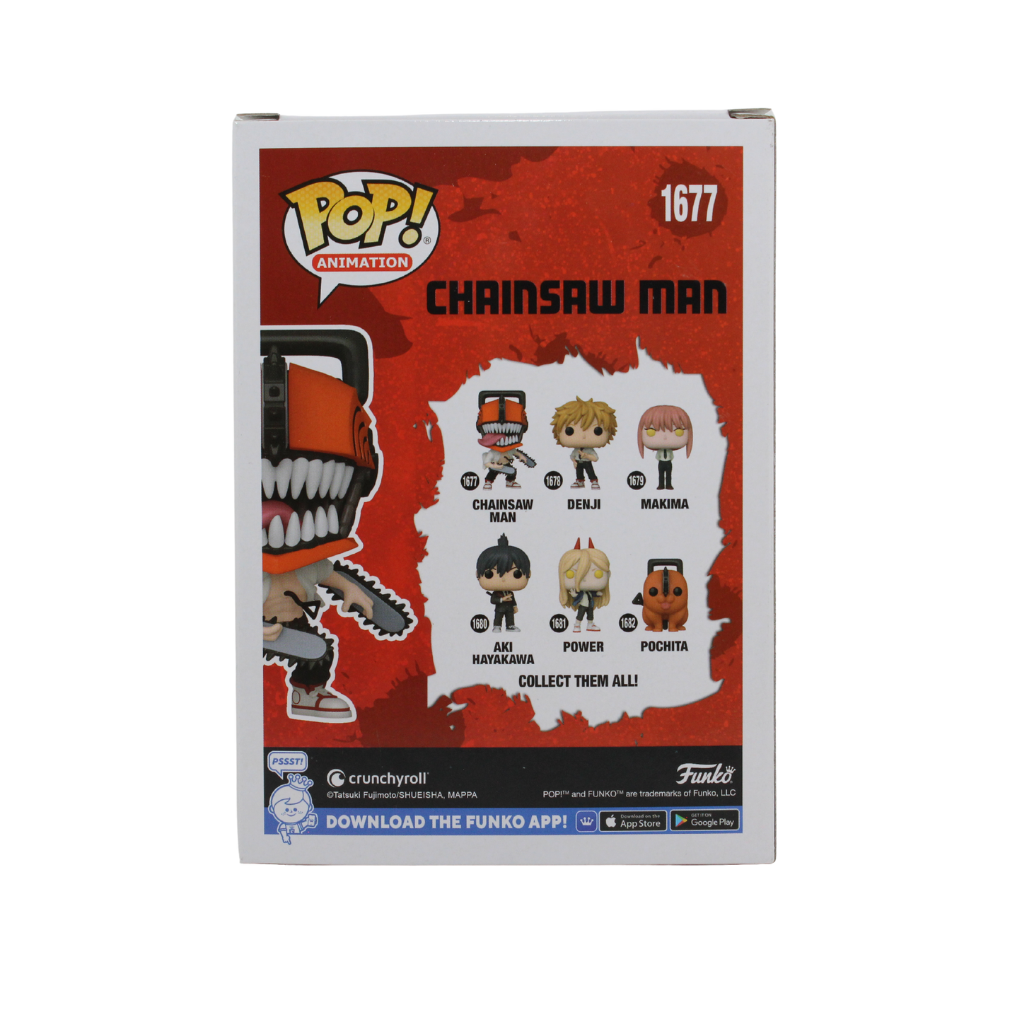 Ryan Colt Levy Signed Chainsaw Man Chase Funko Pop Figure Back