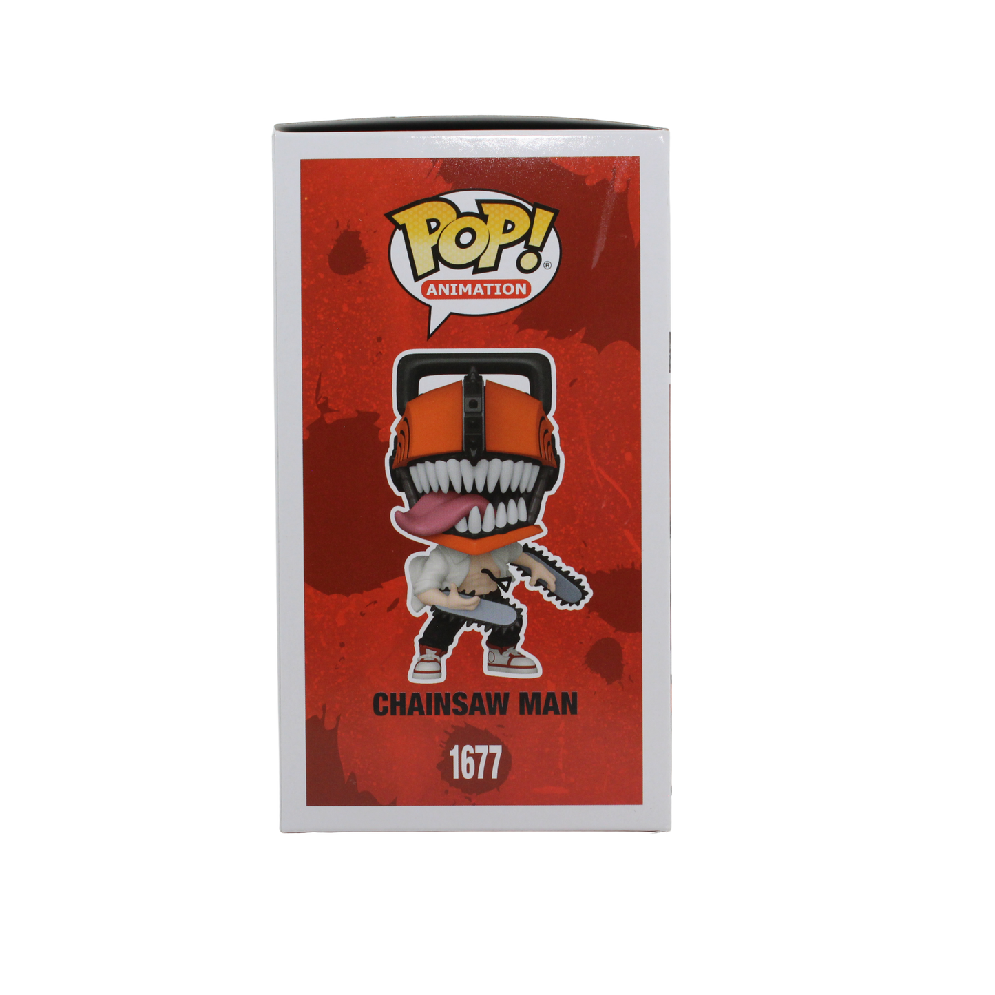 Ryan Colt Levy Signed Chainsaw Man Chase Funko Pop Figure Left Side