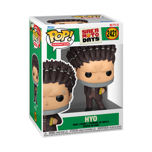 Hyo Funko Pop! #2421 stock photo in-box from Sakamoto Days
