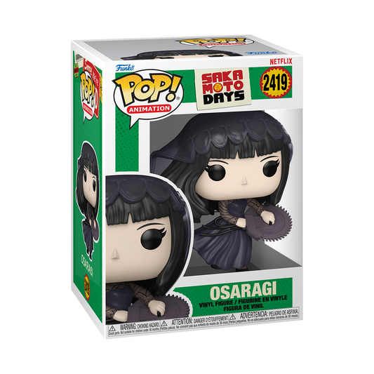 Osaragi Funko Pop! #2419 stock photo in-box from Sakamoto Days