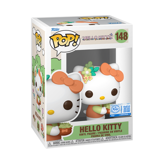Hello Kitty Funko Pop! #148 Garden Outfit Exclusive stock photo in-box Sanrio