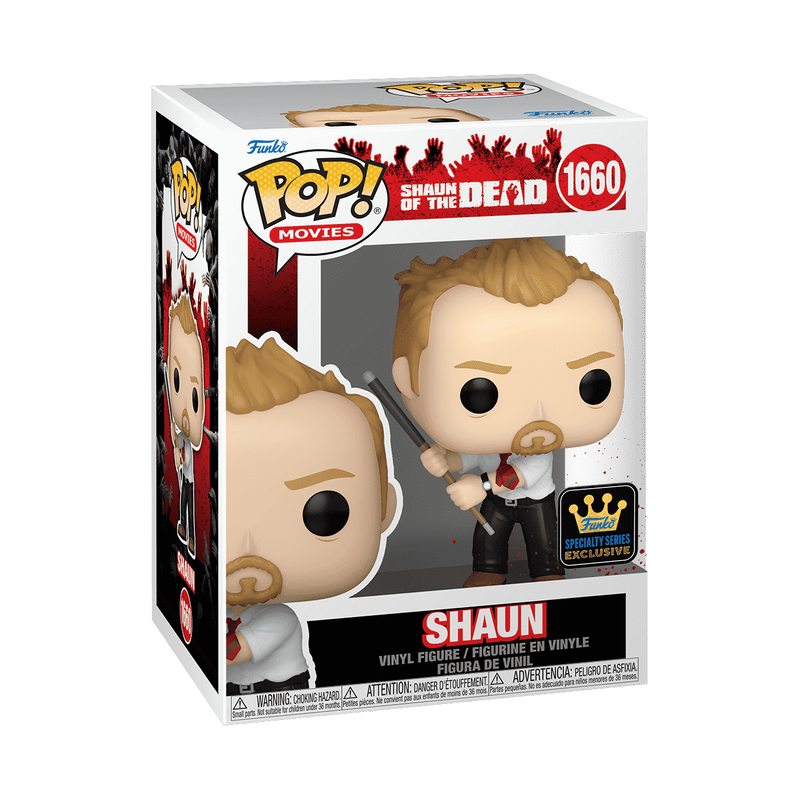 Shaun Of The Dead Shaun Funko Pop Packaging