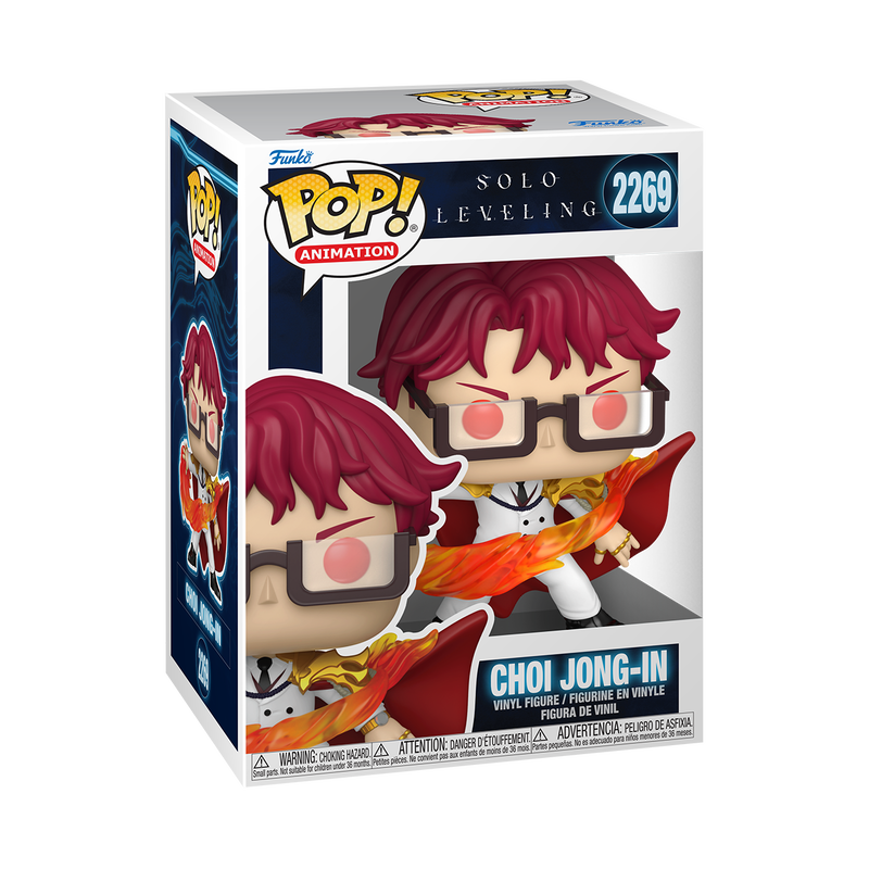 Choi Jong-in Funko Pop! #2269 stock photo in-box Solo Leveling