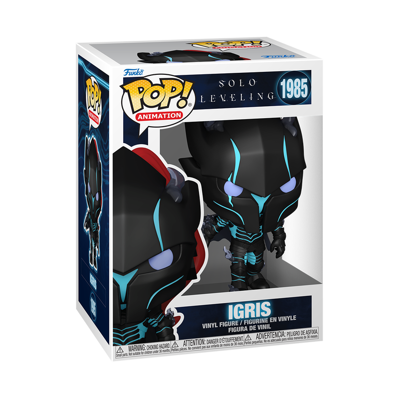Igris Funko Pop! #1985 Common stock photo in-box from Solo Leveling