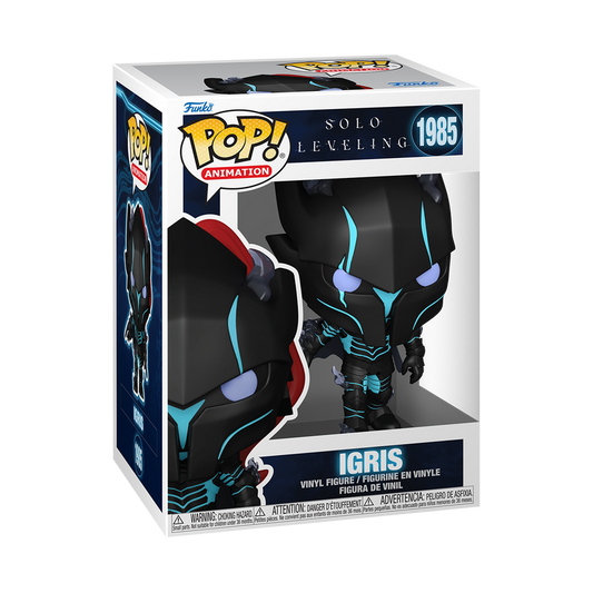 Igris Funko Pop! #1985 Common stock photo in-box from Solo Leveling