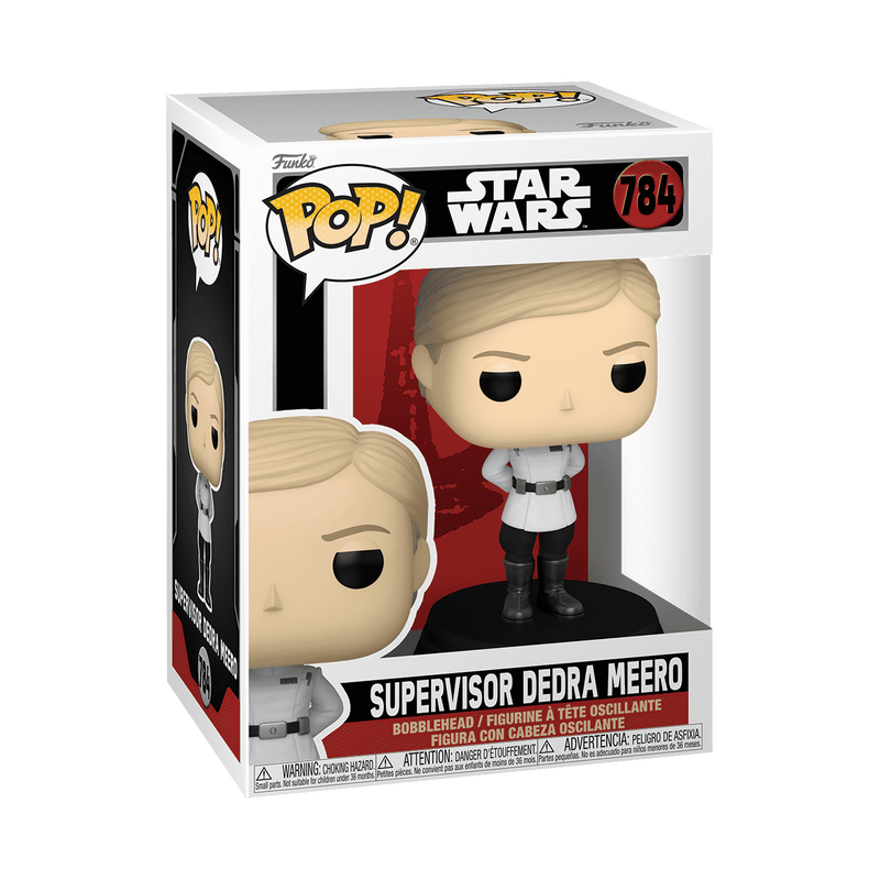 Supervisor Dedra Meero Funko Pop! #784 in box packaging from Star Wars Andor