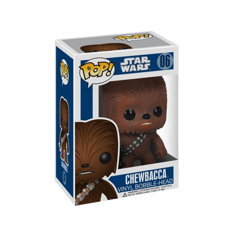 Chewbacca Funko Pop! #06 stock photo in-box from Star Wars