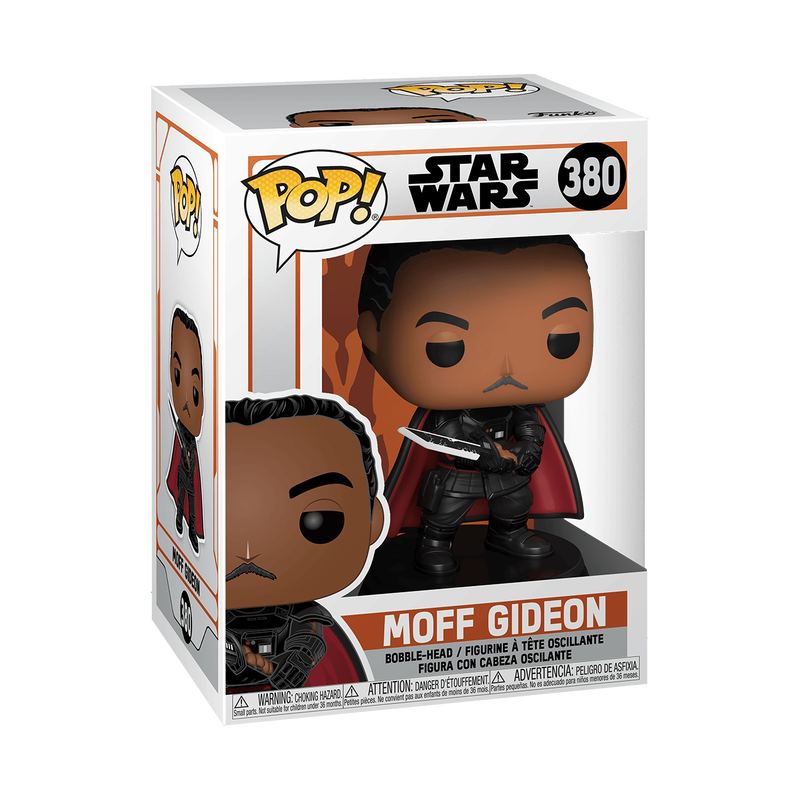 Moff Gideon Funko Pop! #380 stock photo in-box from Star Wars The Mandalorian