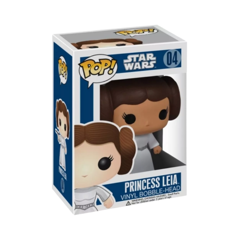 Princess Leia Funko Pop! #04 stock photo in-box from Star Wars