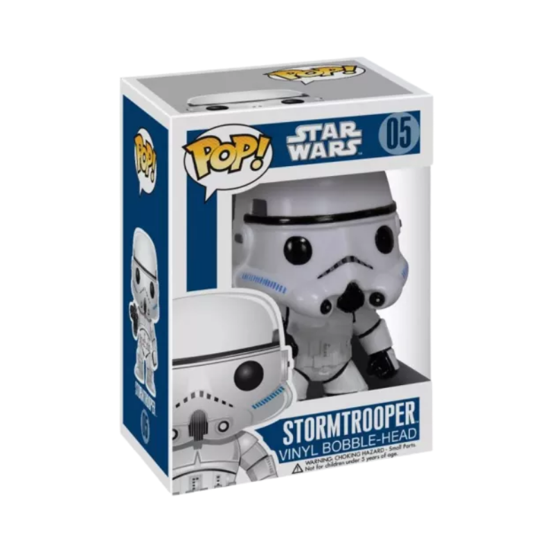 Stormtrooper Funko Pop! #05 stock photo in-box from Star Wars