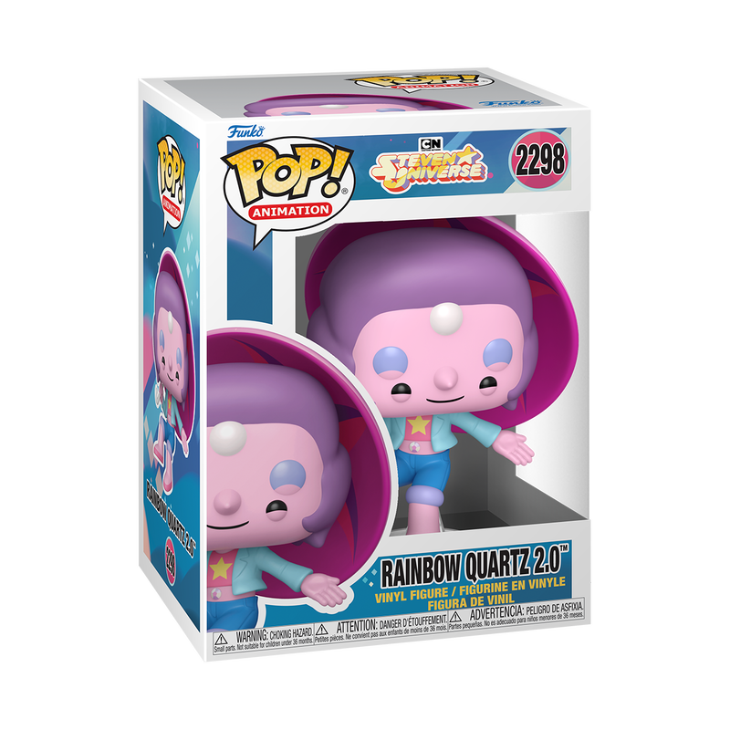Rainbow Quartz 2.0 Funko Pop! #2298 stock photo in-box Steven Universe