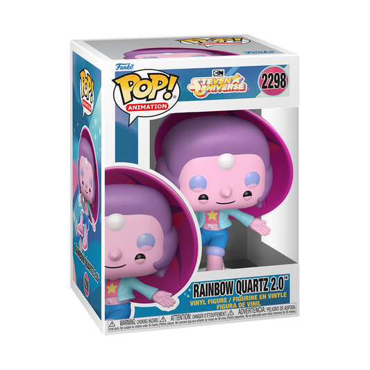 Rainbow Quartz 2.0 Funko Pop! #2298 stock photo in-box Steven Universe