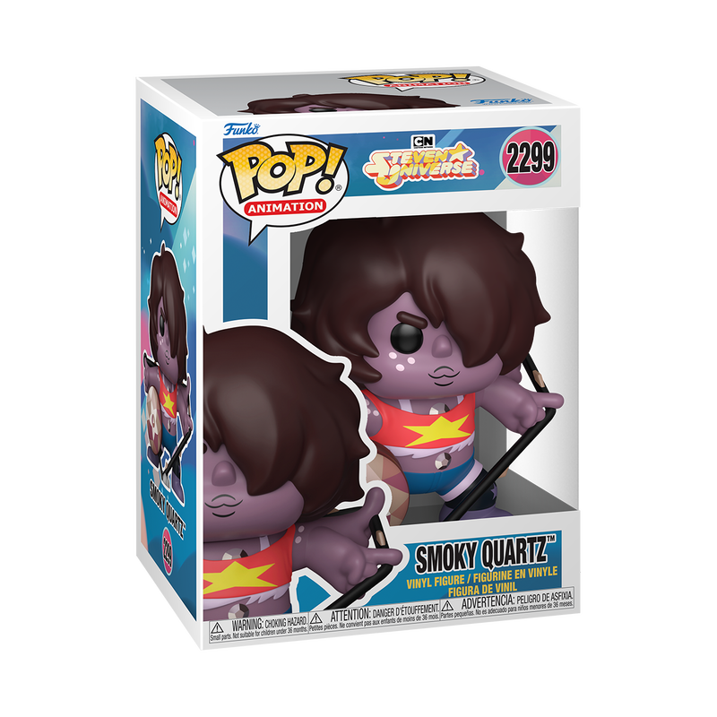 Smoky Quartz Funko Pop! #2299 stock photo in-box Steven Universe