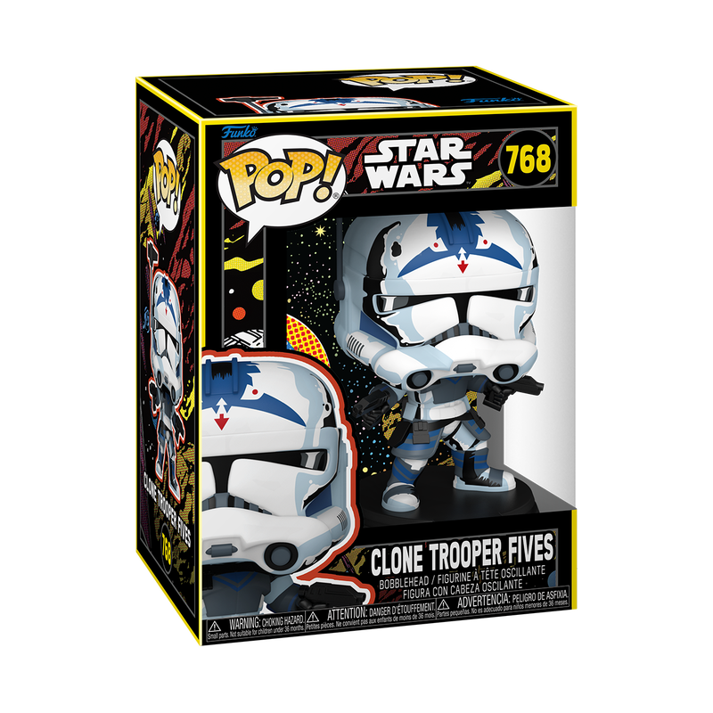 Storm Trooper Retro Star Wars Funko Pop Packaging
