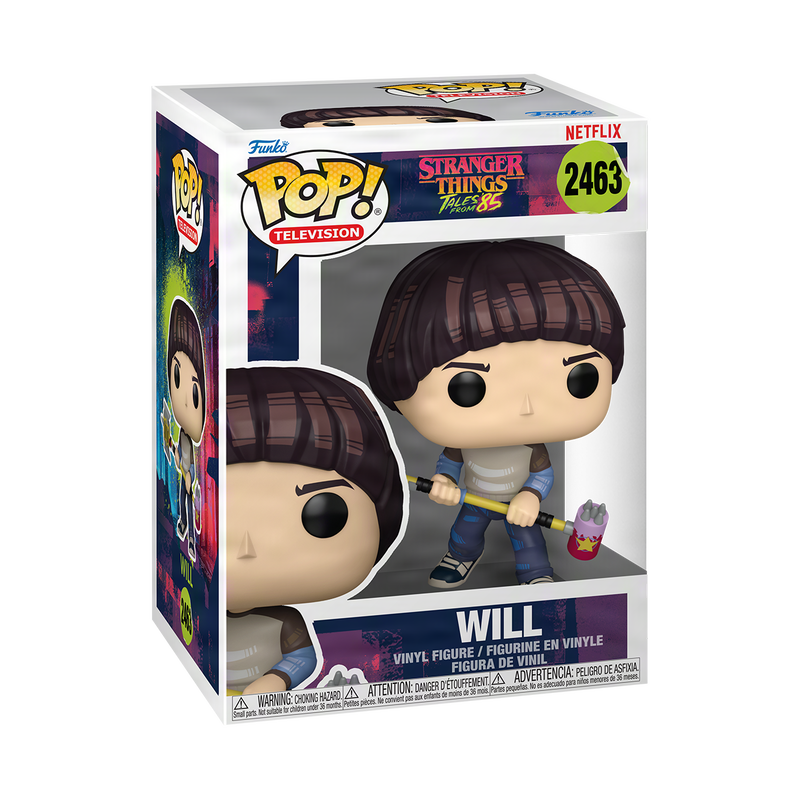 Will Funko Pop! #2463 stock photo in-box from Stranger Things Tales from '85