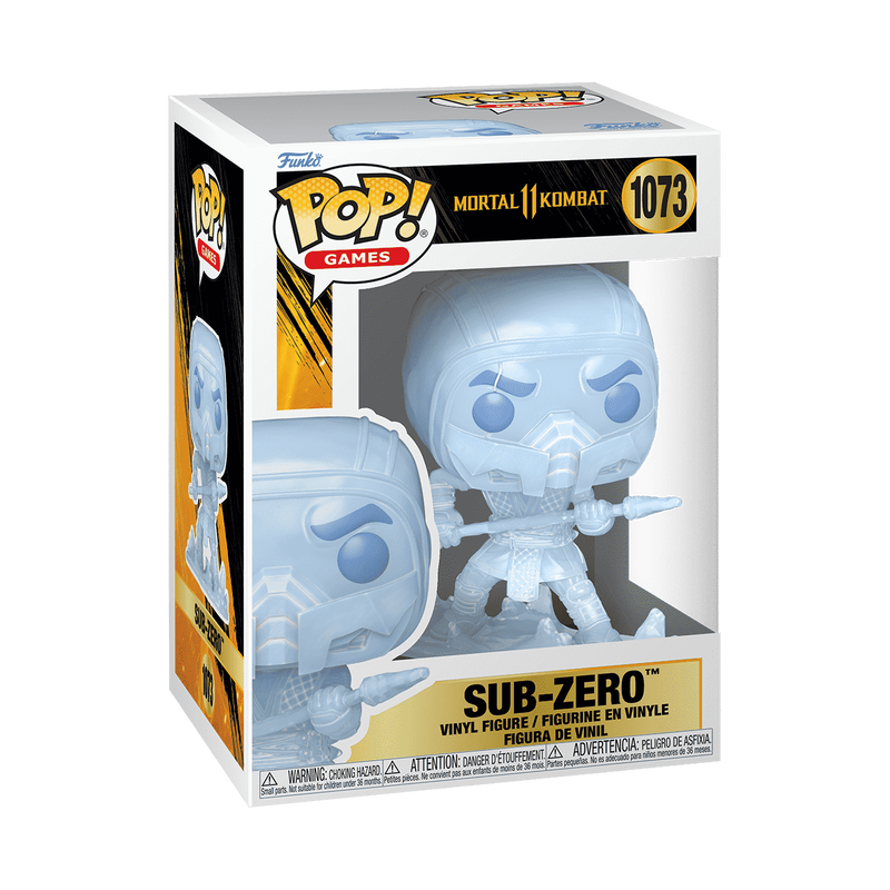 Sub-Zero Mortal Kombat 11 Funko Pop Packaging