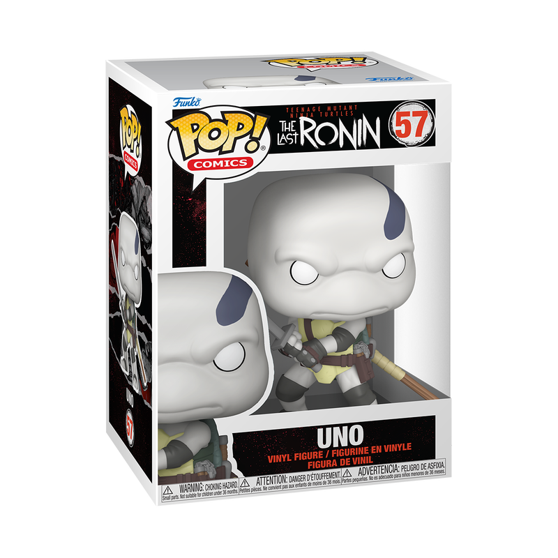 Uno Funko Pop! #57 in box packaging from Teenage Mutant Ninja Turtles The Last Ronin
