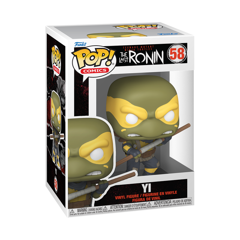 Yi Funko Pop! #58 in box packaging from Teenage Mutant Ninja Turtles The Last Ronin