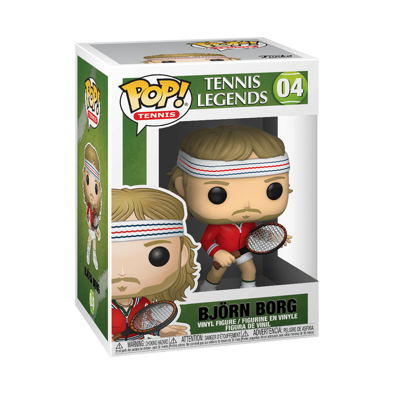 Björn Borg Funko Pop! #04 stock photo in-box from Tennis