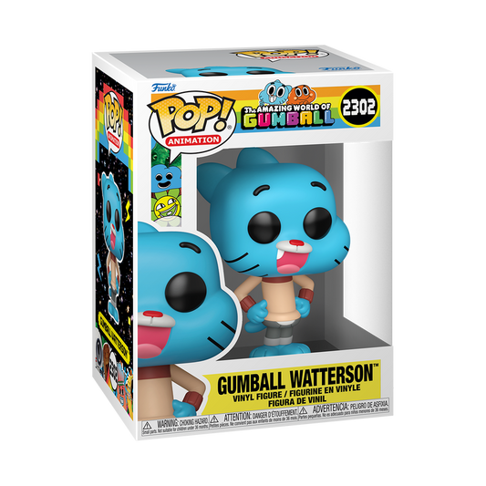Gumball Watterson Funko Pop! #2302 stock photo in-box The Amazing World of Gumball