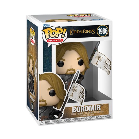Boromir Funko Pop! #1986 stock photo in-box The Lord of the Rings