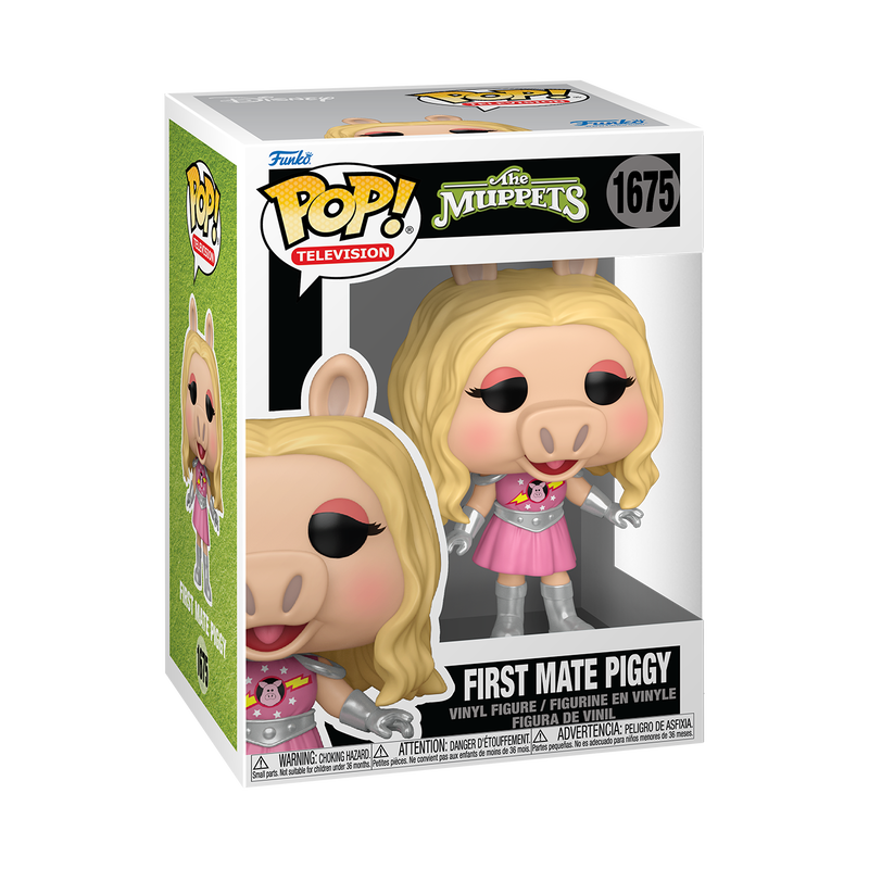 First Mate Piggy Funko Pop! #1675 in box packaging from The Muppets