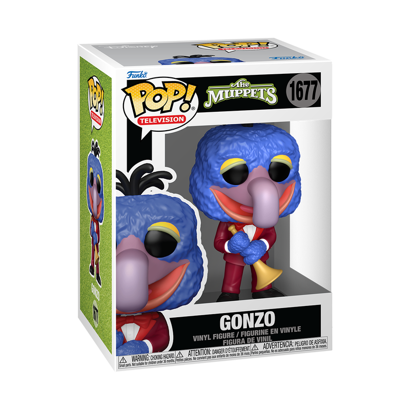 Gonzo Funko Pop! #1677 in box packaging from The Muppets