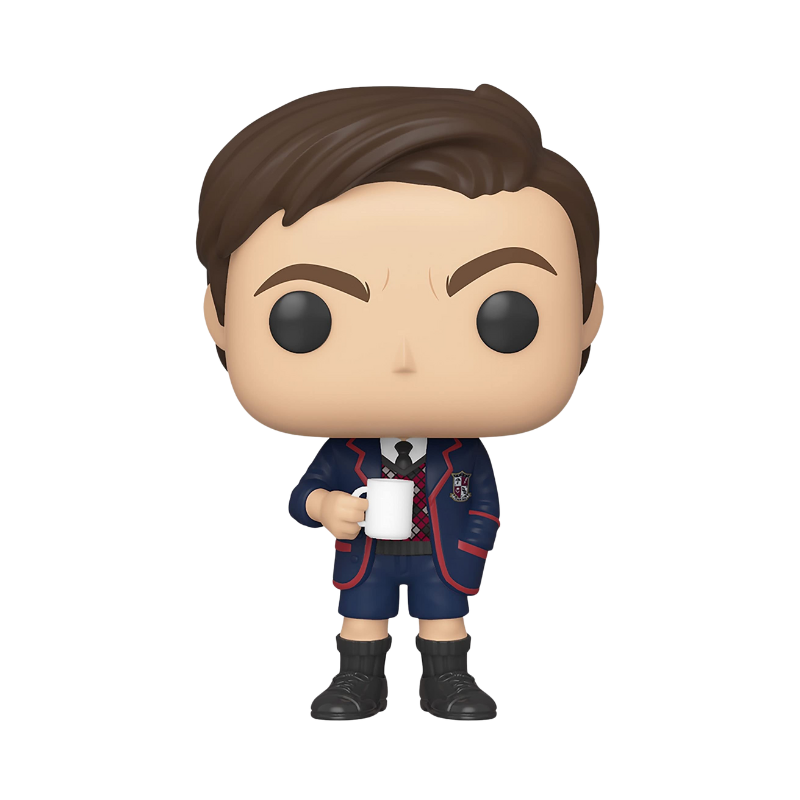 The Umbrella Academy Number Five Chase Funko Pop Figure Holding Cup
