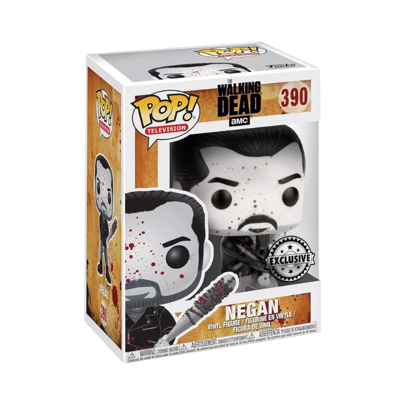 Negan Funko Pop! #390 Toys“R”Us Exclusive stock photo in-box The Walking Dead