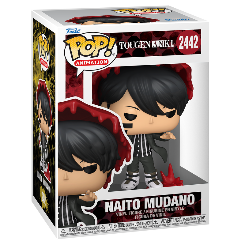 Naito Mudano Funko Pop! #2442 stock photo in-box from Tougen Anki