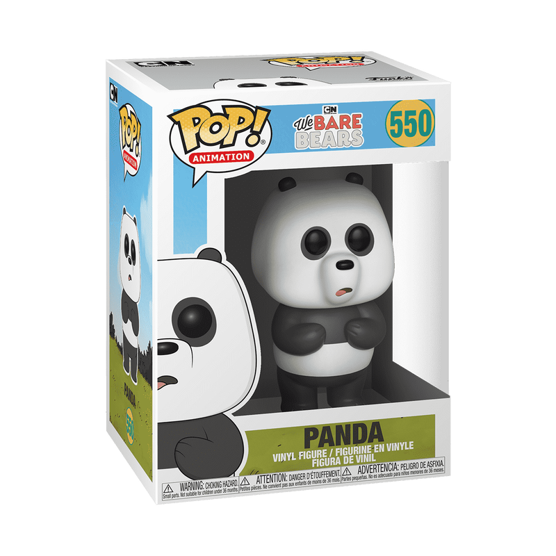 Panda Funko Pop! #550 stock photo in-box from We Bare Bears