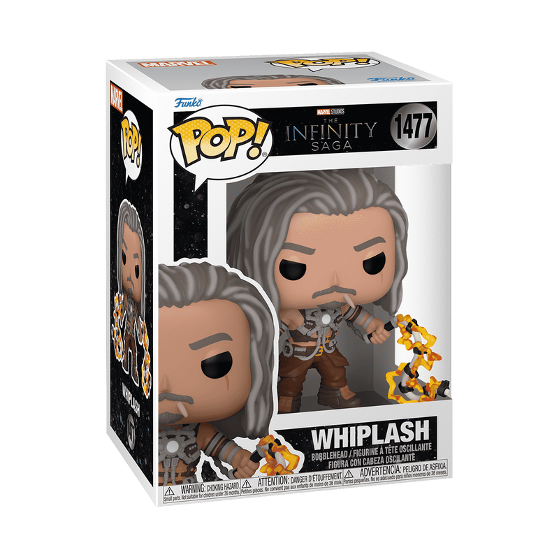 Whiplash Ivan Vano Infinity Saga Funko Pop Packaging