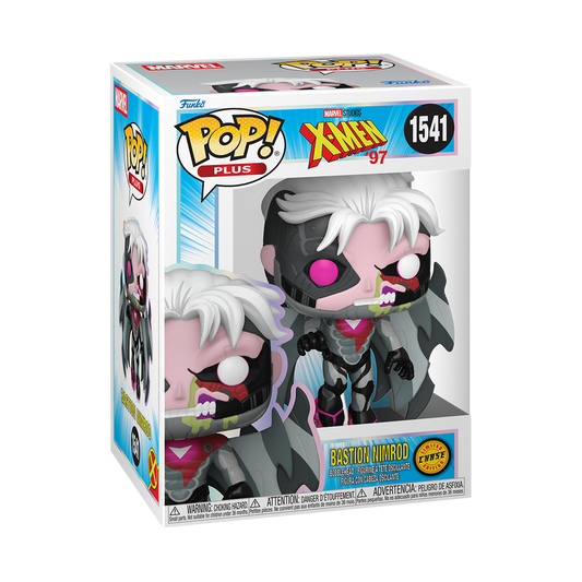 X-Men '97 Bastion Nimrod Chase Funko Pop Plus Packaging