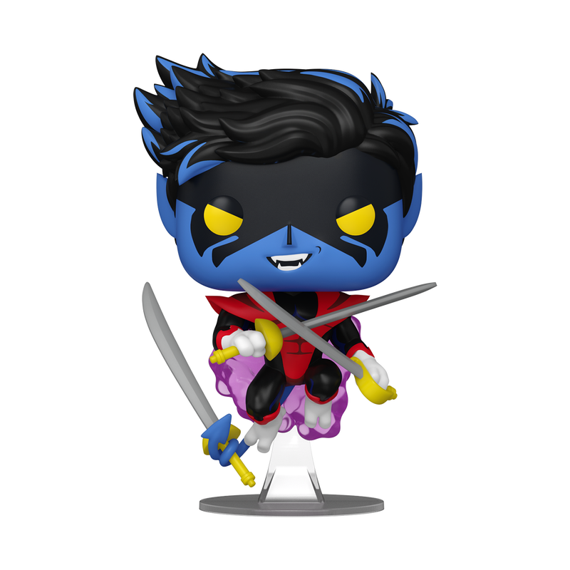 X-Men '97 Nightcrawler Funko Pop Figure Holding Swords