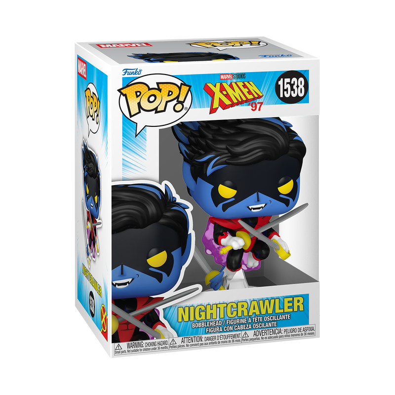 X-Men '97 Nightcrawler Funko Pop Packaging
