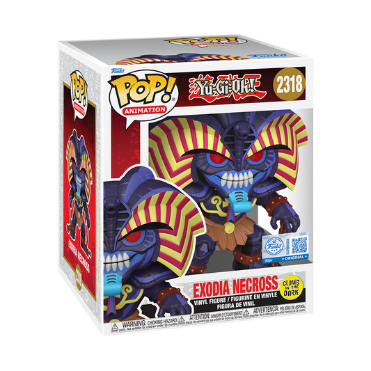 Exodia Necross Funko Pop! #2318 Exclusive Glow stock photo in-box from Yu-Gi-Oh!
