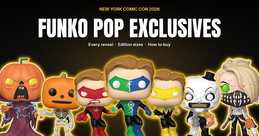 NYCC 2026 Funko Pops: Lantern Grails, Ghostly Best Friends & Halloween Trouble