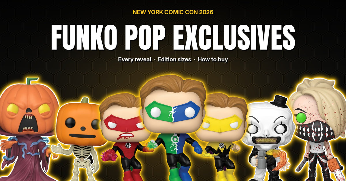 NYCC 2026 Funko Pops: Lantern Grails, Ghostly Best Friends & Halloween Trouble