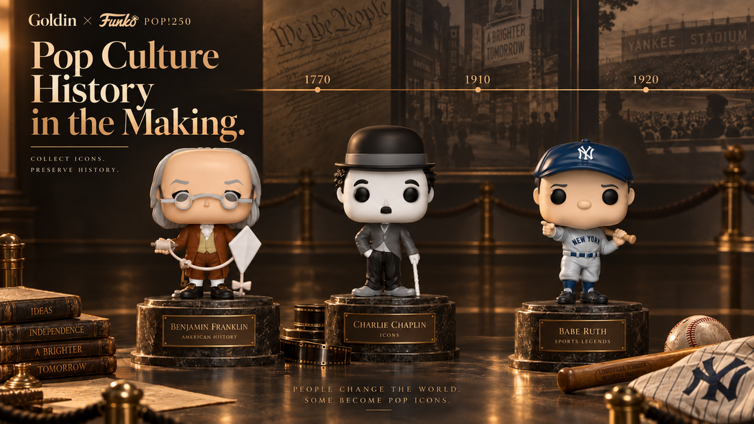 Goldin × Funko POP!250: Pop Culture History in the Making