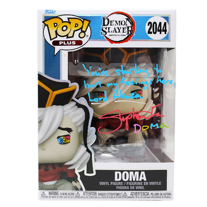 Funko Pop! Demon Slayer - Doma #2044 Signed by Stephen Fu - PSA Certified