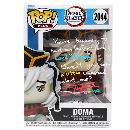 Funko Pop! Demon Slayer - Doma #2044 Signed by Stephen Fu - PSA Certified