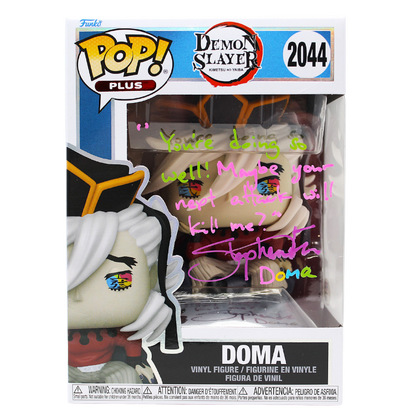 Funko Pop! Demon Slayer - Doma #2044 Signed by Stephen Fu - PSA Certified