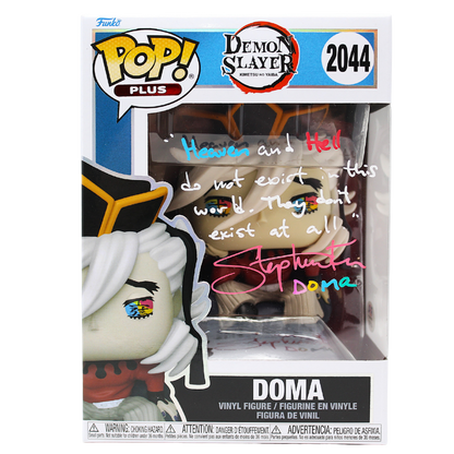Funko Pop! Demon Slayer - Doma #2044 Signed by Stephen Fu - PSA Certified