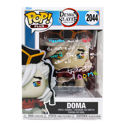 Funko Pop! Demon Slayer - Doma #2044 Signed by Stephen Fu - PSA Certified
