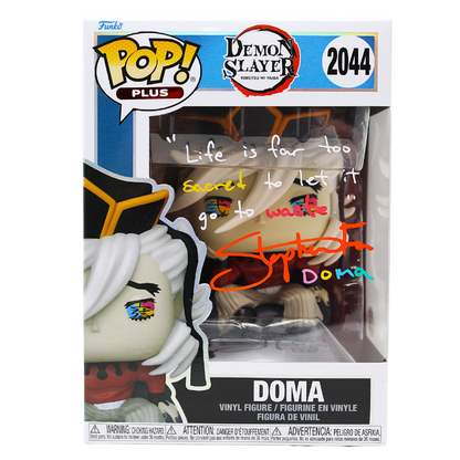 Funko Pop! Demon Slayer - Doma #2044 Signed by Stephen Fu - PSA Certified