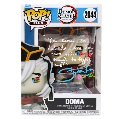Funko Pop! Demon Slayer - Doma #2044 Signed by Stephen Fu - PSA Certified