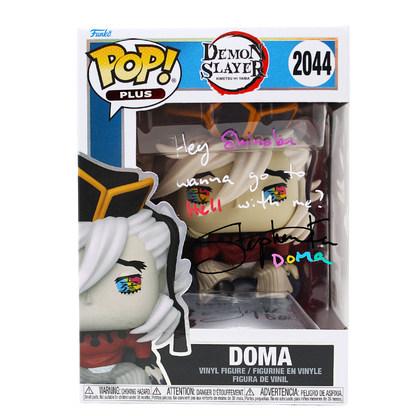 Funko Pop! Demon Slayer - Doma #2044 Signed by Stephen Fu - PSA Certified
