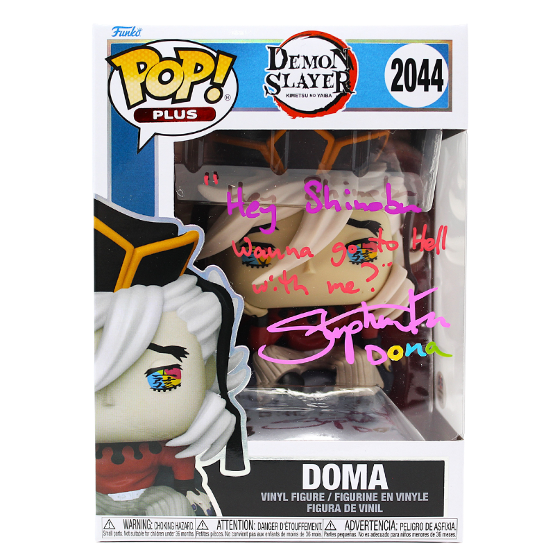 Funko Pop! Demon Slayer - Doma #2044 Signed by Stephen Fu - PSA Certified